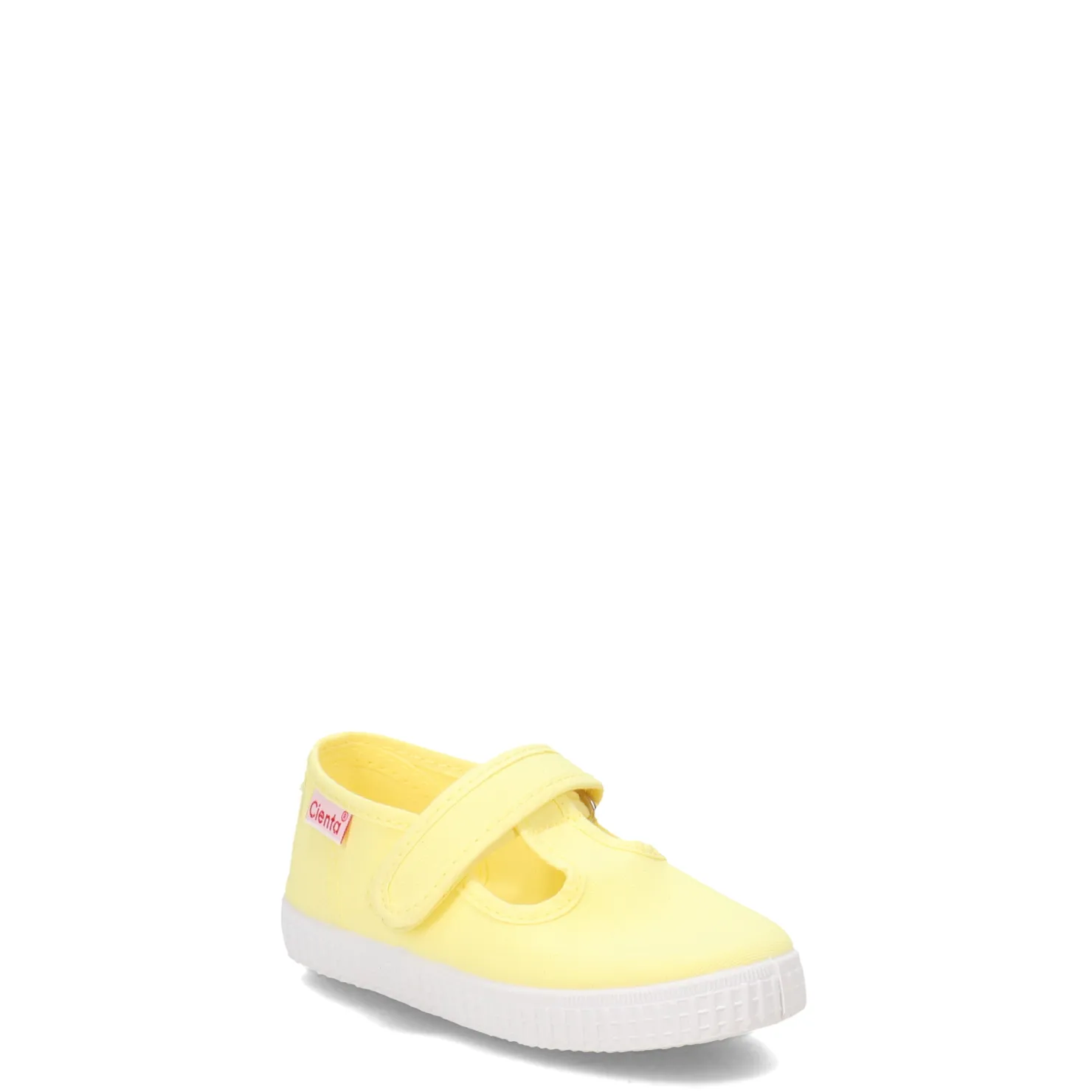 Flats*Cienta Girl's , T-Strap Sneaker - Toddler & Little Kid Yellow