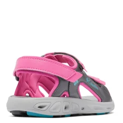 Sandals*Columbia Girl's , Techsun 3 Sandal - Toddler Pink Ice/Pacific Rim