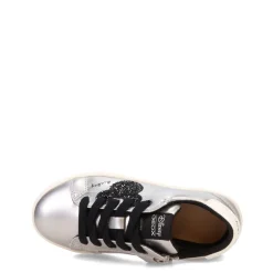 Little Kid (10.5-3)*Geox USA Inc Girl's Geox, DISNEY Kathe Junior Sneaker - Little Kid Silver