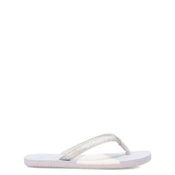 Little Kid (10.5-3)*Hari Mari Girl's , Meadows Asana Glitter Sandal - Little Kid & Big Kid Grey Light
