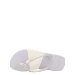 Sandals*Hari Mari Girl's , Meadows Asana Glitter Sandal - Little Kid & Big Kid Grey Light
