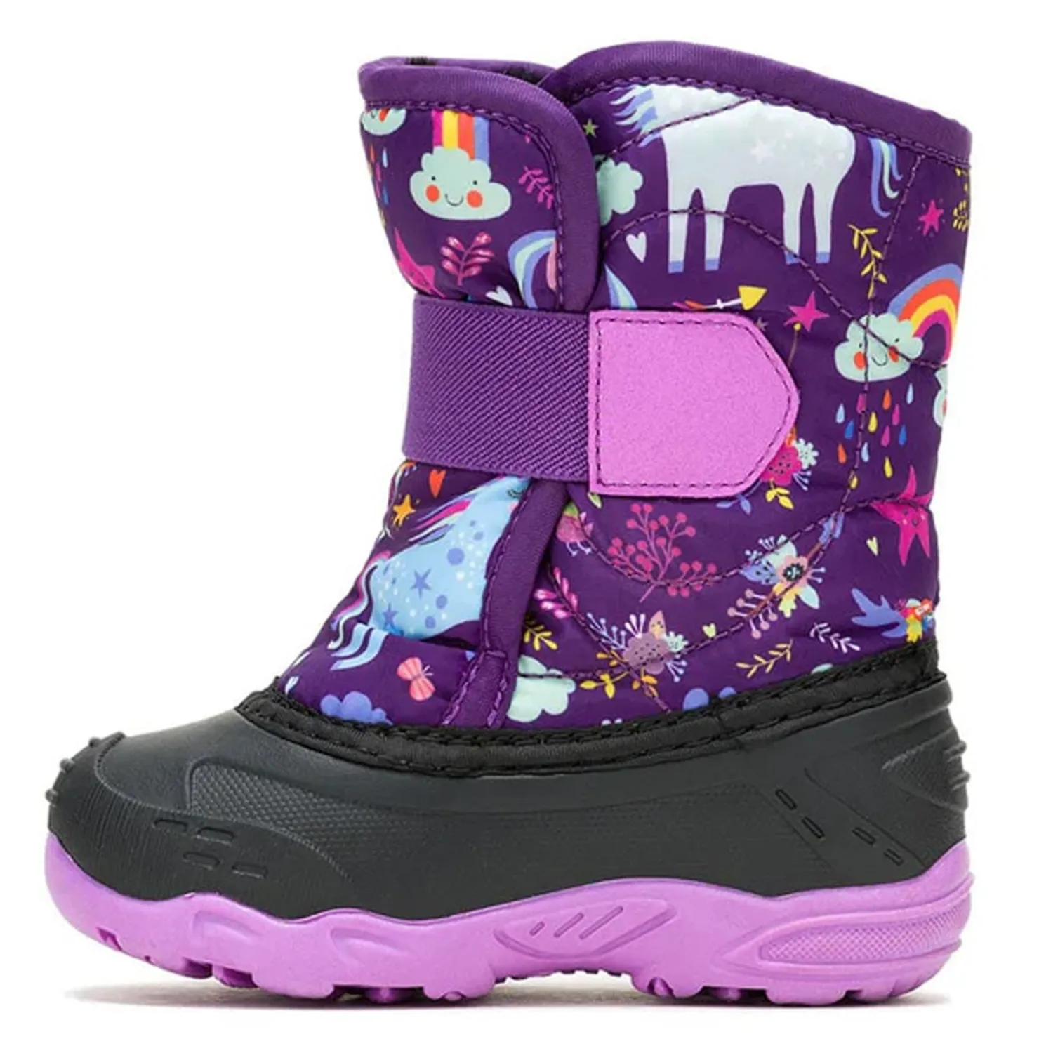 Boots*Kamik Girl's , Snowbug Snow Boot - Toddler & Little Kid Purple