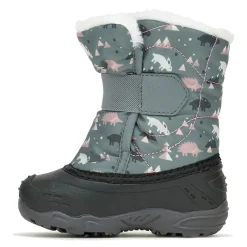 Boots*Kamik Girl's , Snowbug Snow Boot - Toddler & Little Kid Gray