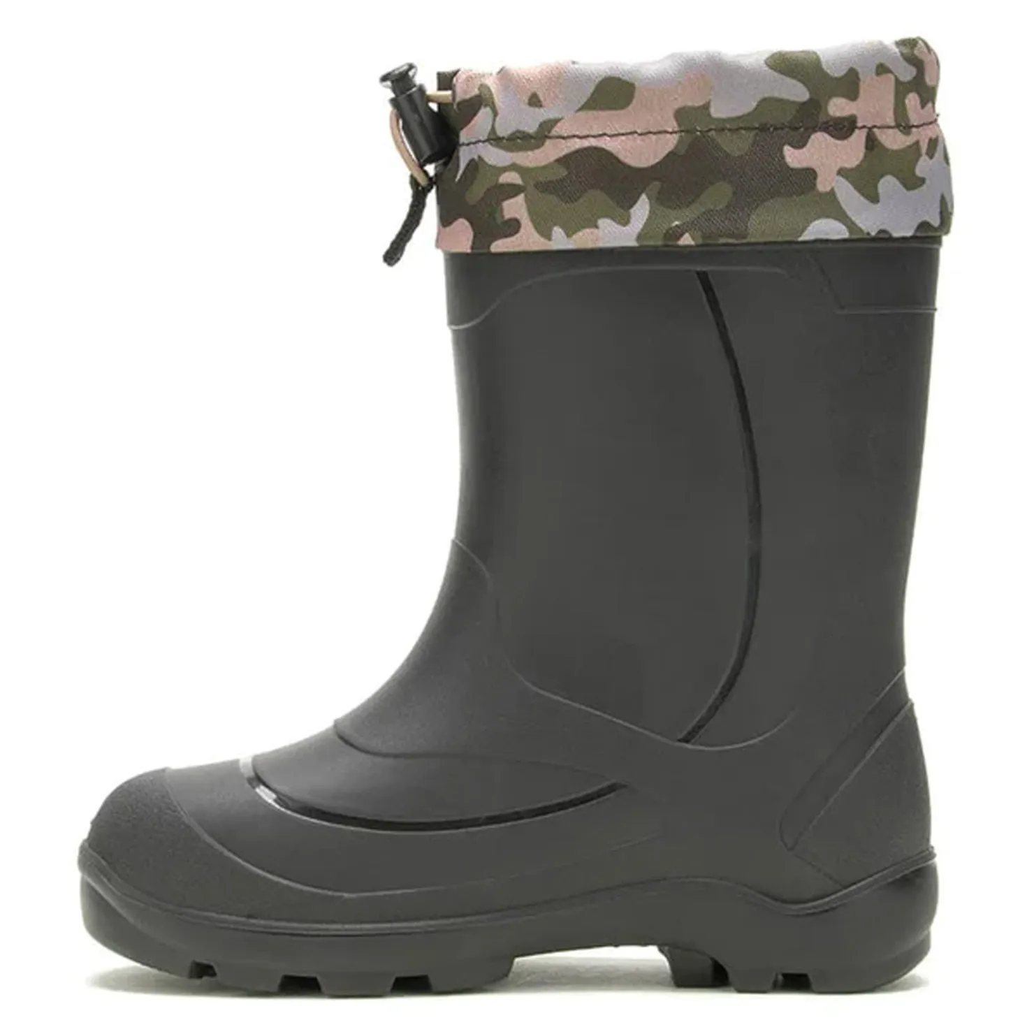 Big Kid (3.5-7)*Kamik Girl's , Snowbuster 2 Snow Boot - Big Kid Pink Camo