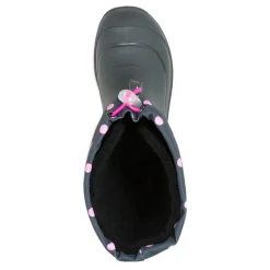 Little Kid (10.5-3)*Kamik Girl's , Snowbuster 2 Snow Boot - Little Kid & Big Kid Charcoal/Magenta