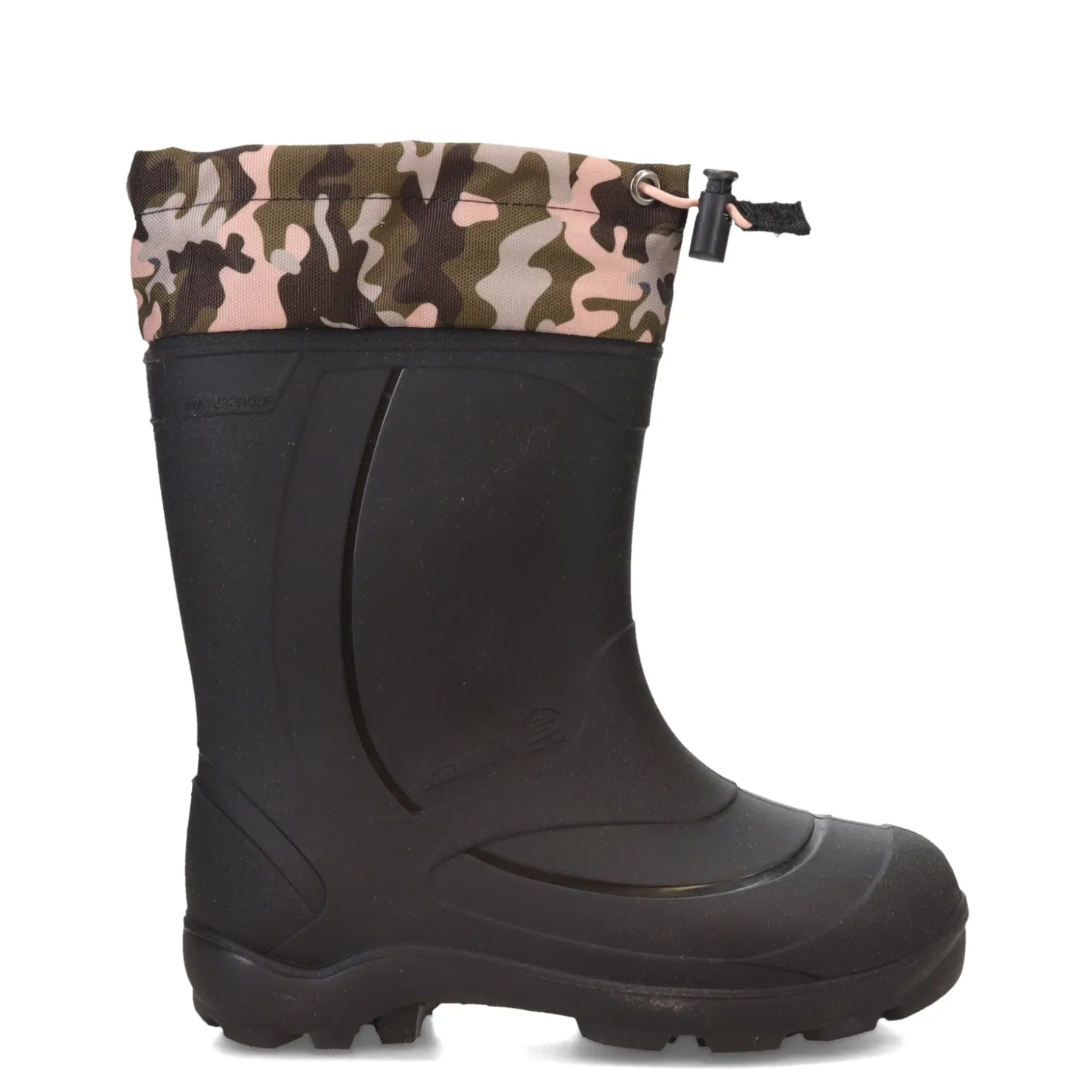 Boots*Kamik Girl's , Snowbuster 2 Snow Boot - Toddler & Little Kid Black / Pink Camo
