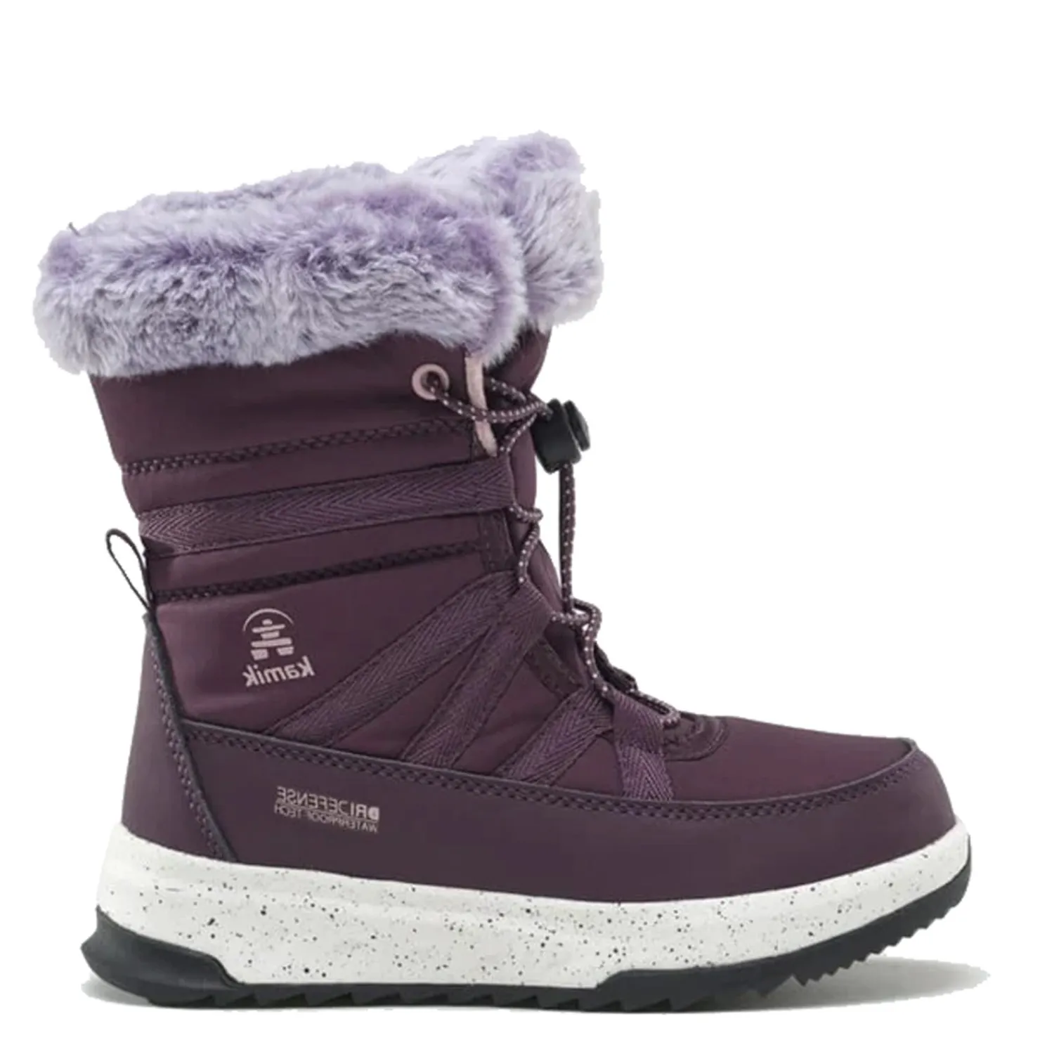 Big Kid (3.5-7)*Kamik Girl's , Stormy Snow Boot - Big Kid Blackberry