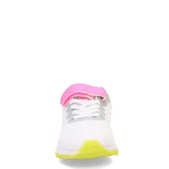 Big Kid (3.5-7)*K-Swiss Girl's , Tubes Comfort 200 Sneaker - Little Kid Highrise/Neon Pink/Neon Teal/Opt Yellow