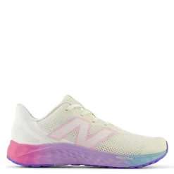 Big Kid (3.5-7)*New Balance Girl's , Arishi Fresh Foam v4 Sneaker - Big Kid Sea Salt/Mid Century Pink