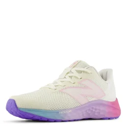 Big Kid (3.5-7)*New Balance Girl's , Arishi Fresh Foam v4 Sneaker - Big Kid Sea Salt/Mid Century Pink