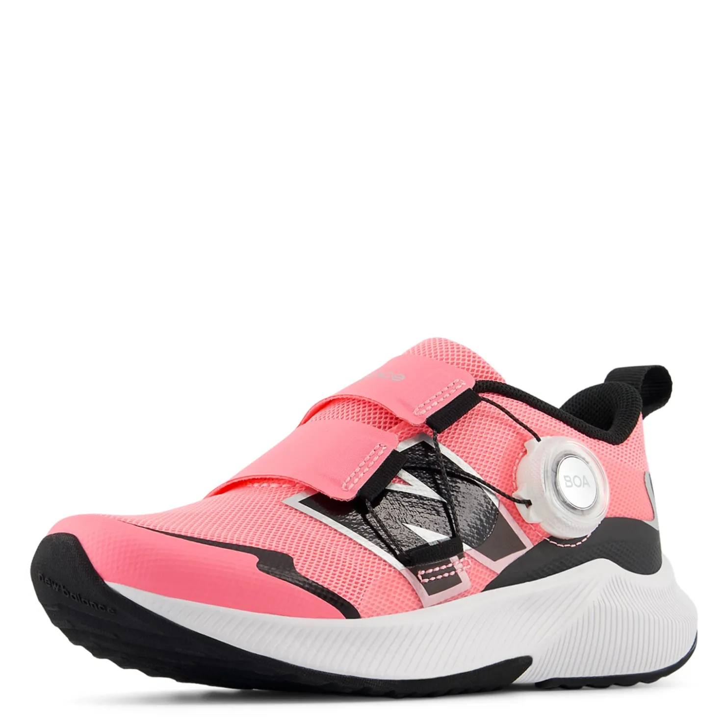 Sneakers & Athletic*New Balance Girl's , Fuel Core Reveal v4 Sneaker - Little Kid Ultra Pink/Black