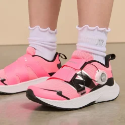 Sneakers & Athletic*New Balance Girl's , Fuel Core Reveal v4 Sneaker - Little Kid Ultra Pink/Black