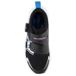 Sneakers & Athletic*New Balance Girl's , Fuel Core Reveal v4 Sneaker - Little Kid Black/Purple/Blue Multi