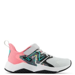 Sneakers & Athletic*New Balance Girl's , Rave Run AC v2 Sneaker - Little Kid Quartz Grey/Ultra Pink
