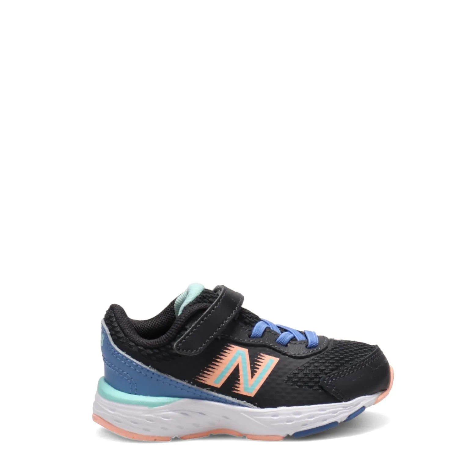 Sneakers & Athletic*New Balance Girl's , 680v6 Sneaker - Toddler Grey Blue