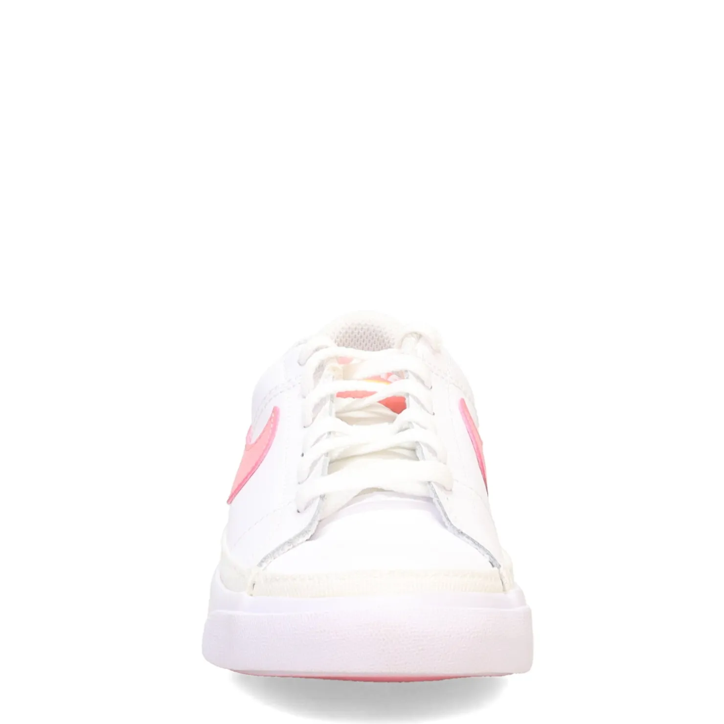 Big Kid (3.5-7)*Nike Girl's , Court Legacy Sneaker - Big Kid White/Coral