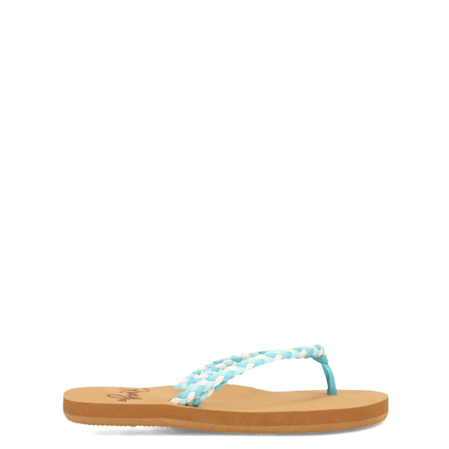 Sandals*Roxy Girl's , Costas II Sandal - Little Kid & Big Kid Aqua