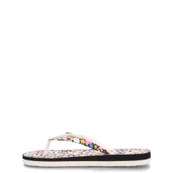 Little Kid (10.5-3)*Roxy Girl's , RG Pebbles VII Sandal - Little Kid & Big Kid Black Floral Print