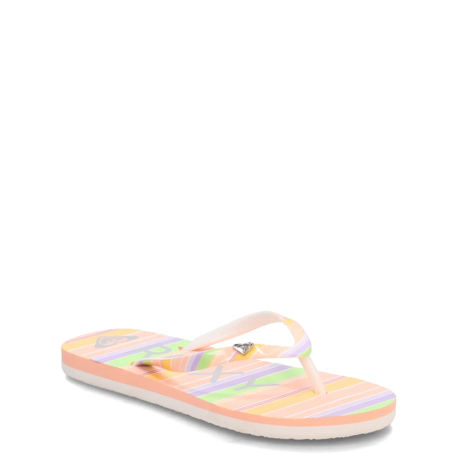 Little Kid (10.5-3)*Roxy Girl's , RG Pebbles VII Sandal - Little Kid & Big Kid Stripe