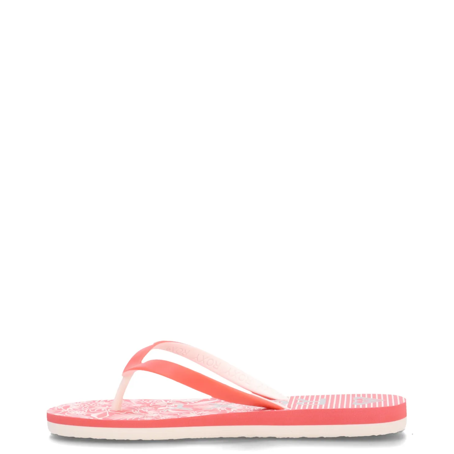 Little Kid (10.5-3)*Roxy Girl's , Tahiti VII Sandal - Little Kid & Big Kid Red White