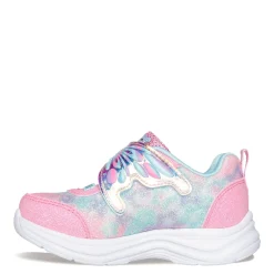 Sneakers & Athletic*Skechers Girl's , Glimmer Kicks - Magical Wings Sneaker - Toddler Pink/Turquoise