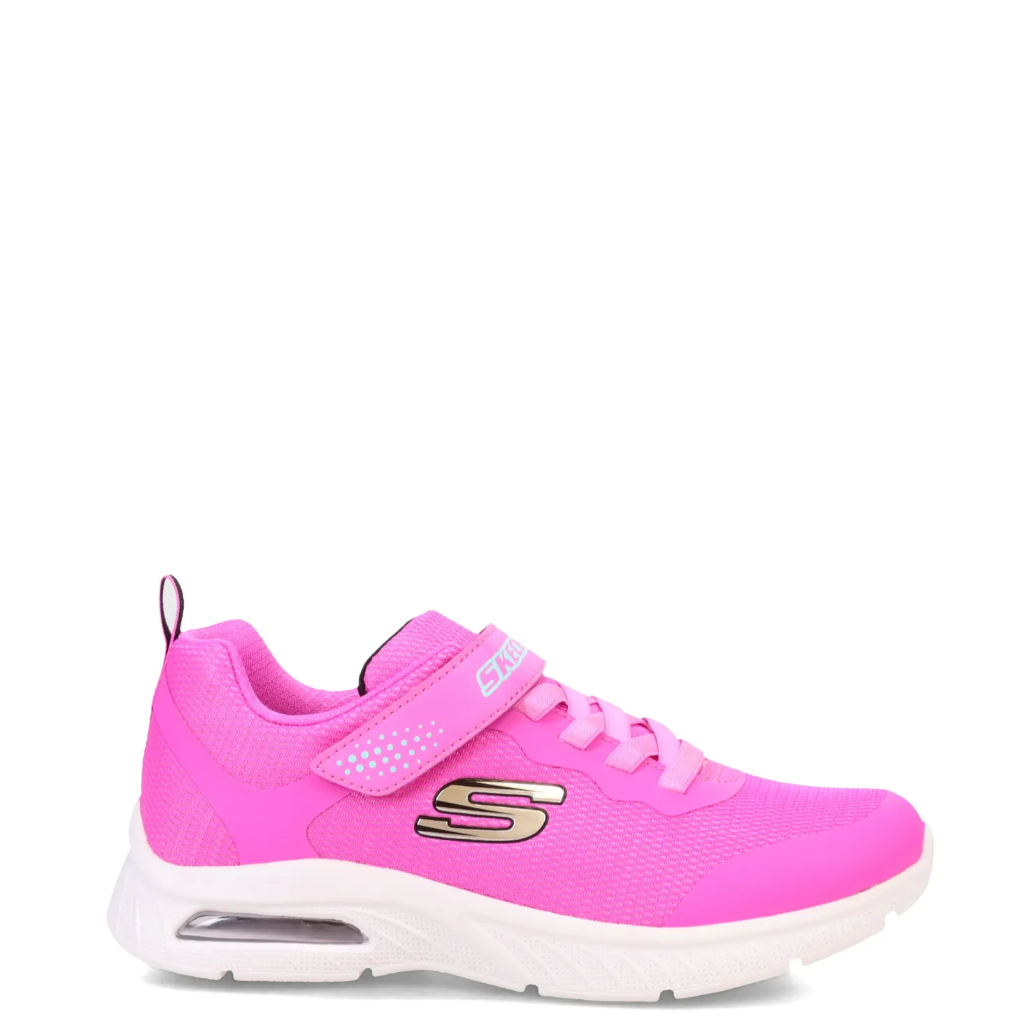 Big Kid (3.5-7)*Skechers Girl's , Microspec Max Plus - Subtle Steps Sneaker - Little Kid Hot Pink