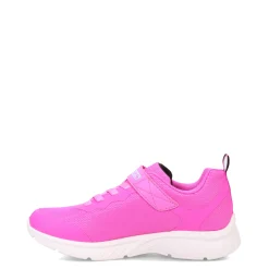 Big Kid (3.5-7)*Skechers Girl's , Microspec Max Plus - Subtle Steps Sneaker - Little Kid Hot Pink