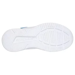 Little Kid (10.5-3)*Skechers Girl's , Microspec Advance Sneaker - Little Kid & Big Kid Aqua/Purple