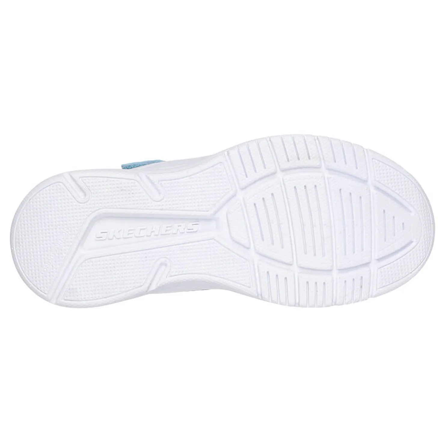 Little Kid (10.5-3)*Skechers Girl's , Microspec Advance Sneaker - Little Kid & Big Kid Aqua/Purple