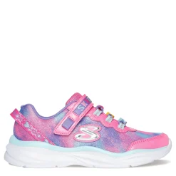 Little Kid (10.5-3)*Skechers Girl's , Power Jams - Skech Friends Sneaker - Little Kid Pink Multi