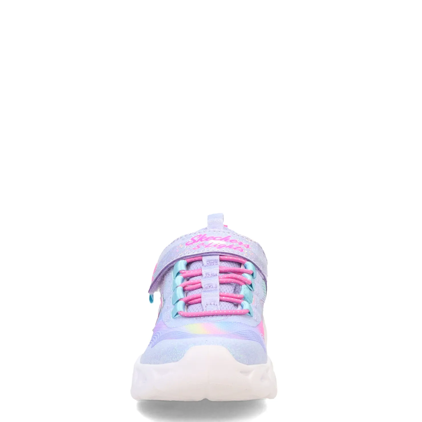 Big Kid (3.5-7)*Skechers Girl's , S Lights: Twisty Brights 2.0 Sneaker - Little Kid Lavender Ombre