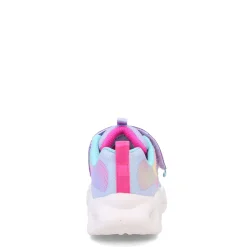 Big Kid (3.5-7)*Skechers Girl's , S Lights: Twisty Brights 2.0 Sneaker - Little Kid Lavender Ombre