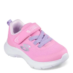 Toddler (3.5-10)*Skechers Girl's , Skech Fast Sneaker - Playful Wish - Toddler Pink Sparkle Multi