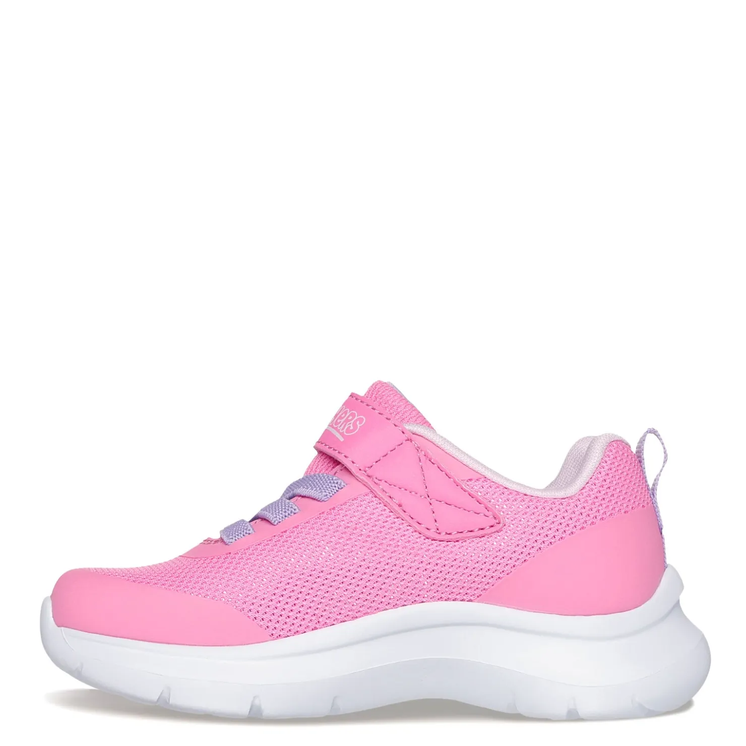 Sneakers & Athletic*Skechers Girl's , Skech Fast Sneaker - Playful Wish - Toddler Pink Sparkle Multi
