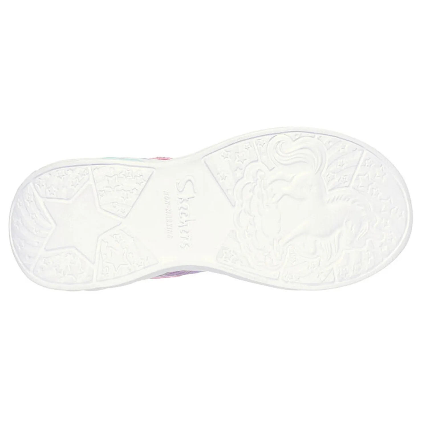 Sneakers & Athletic*Skechers Girl's , S-Lights: Unicorn Dreams - Wishful Magic Sneaker - Little Kid Pink/Turquoise