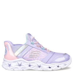 Sneakers & Athletic*Skechers Girl's , Slip-ins: Galaxy Lights - Bright Cosmic Sneaker - Little Kid Purple Pink