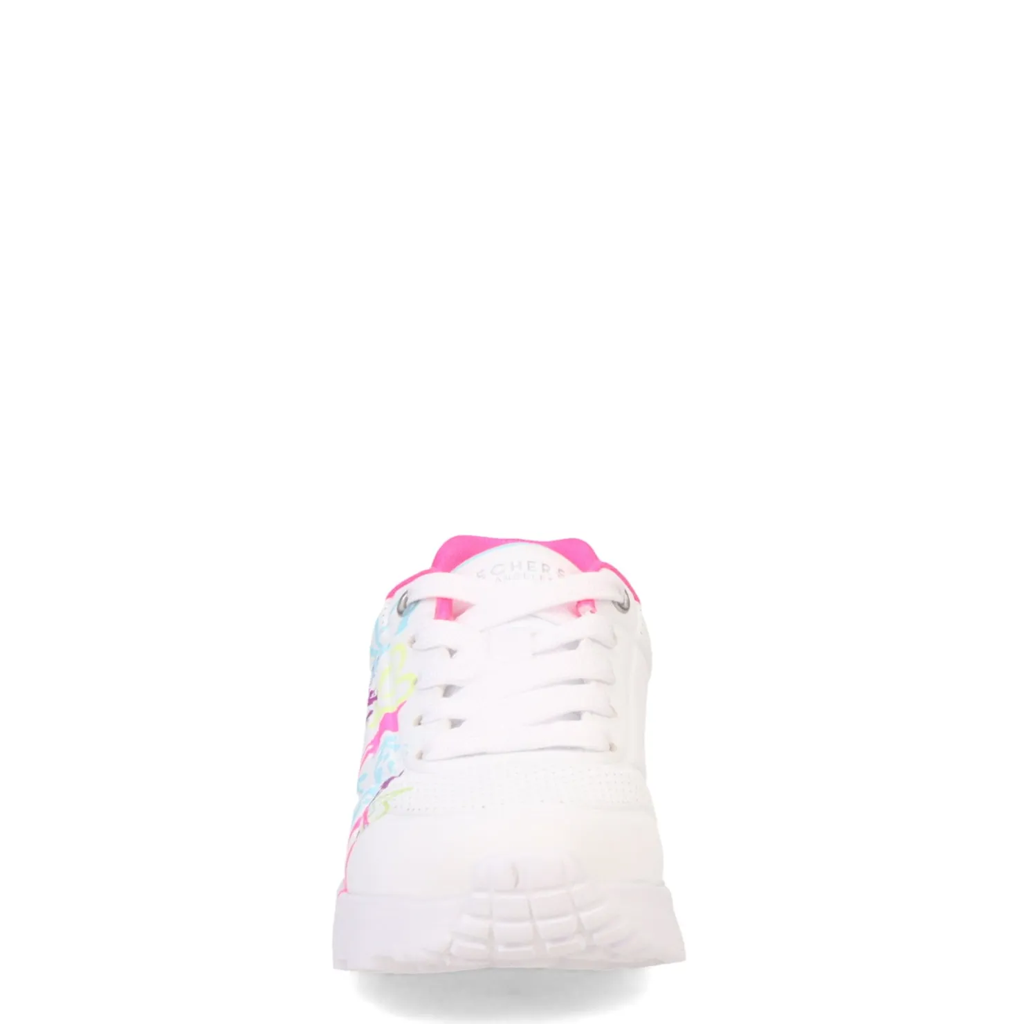 Little Kid (10.5-3)*Skechers Girl's Street, Uno Lite - My Drip Sneaker - Little Kid White Multi