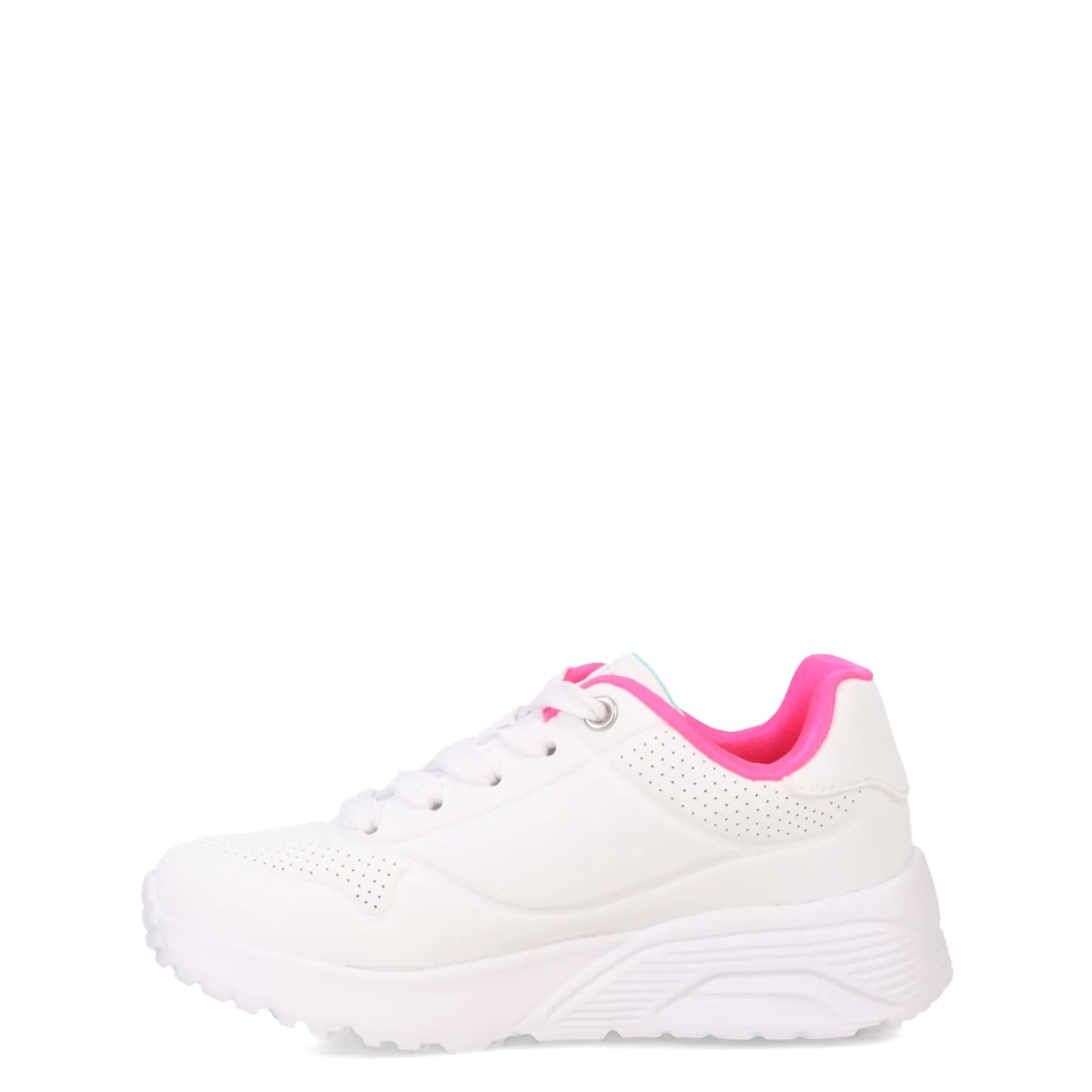 Little Kid (10.5-3)*Skechers Girl's Street, Uno Lite - My Drip Sneaker - Little Kid White Multi