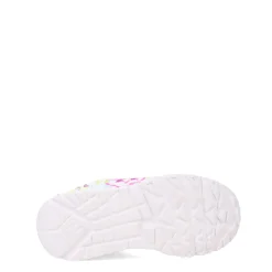 Little Kid (10.5-3)*Skechers Girl's Street, Uno Lite - My Drip Sneaker - Little Kid White Multi