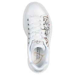 Sneakers & Athletic*Skechers Girl's Street, JGoldcrown: Hi Ridge Sneaker - Little Kid & Big Kid White/Gold