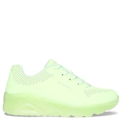 Big Kid (3.5-7)*Skechers Girl's Street, Uno Ice Sneaker - Little Kid Light Green
