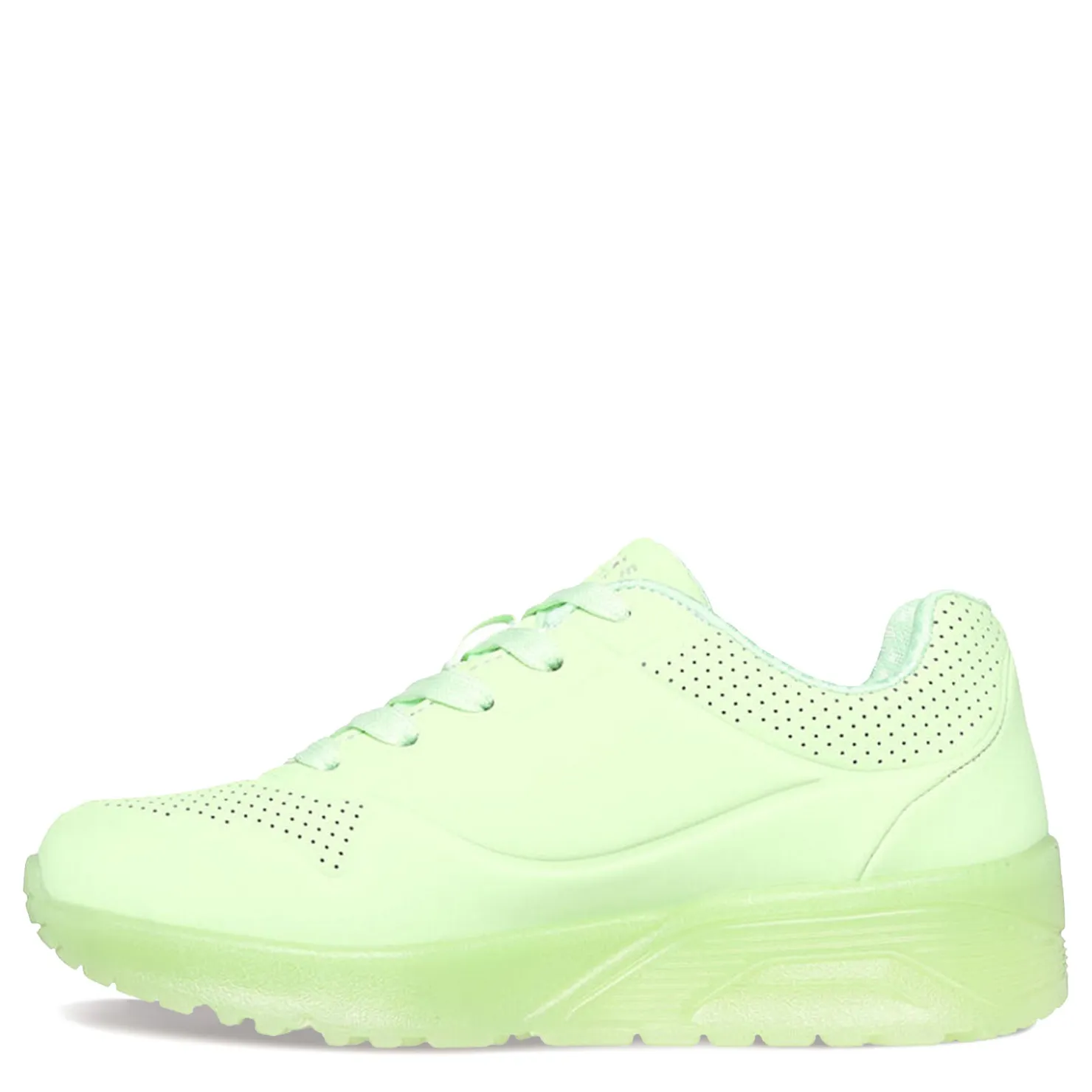 Sneakers & Athletic*Skechers Girl's Street, Uno Ice Sneaker - Little Kid Light Green