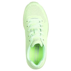 Sneakers & Athletic*Skechers Girl's Street, Uno Ice Sneaker - Little Kid Light Green