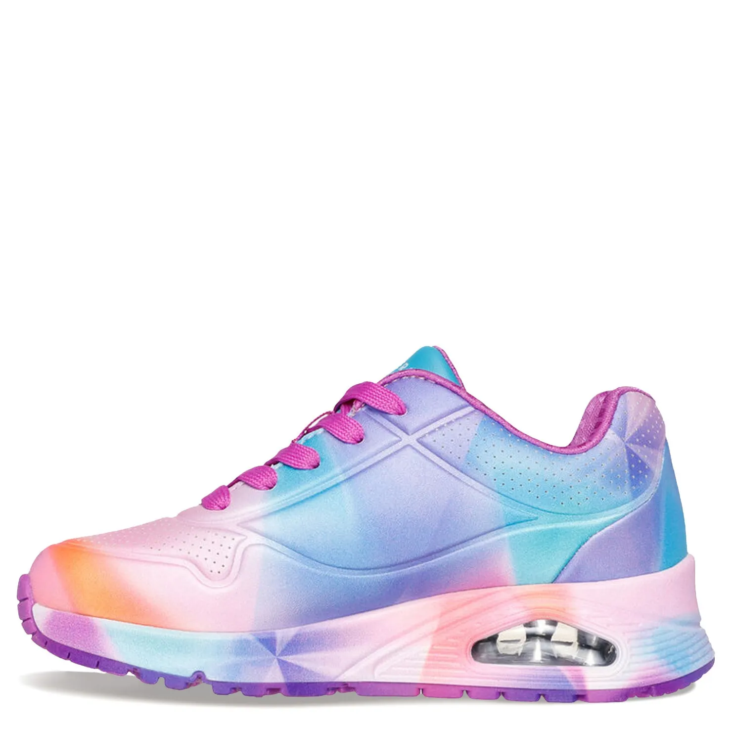 Sneakers & Athletic*Skechers Girl's Street, Uno Gen1 - Prism Burst Sneaker - Little Kid Purple Multi