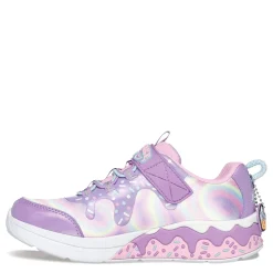 Sneakers & Athletic*Skechers Girl's , Sweet Kickz: Cupcake Cutie Sneaker - Little Kid Lavender Multi