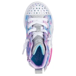 Toddler (3.5-10)*Skechers Girl's , Twinkle Magic Sneaker - Toddler Lavender Multi