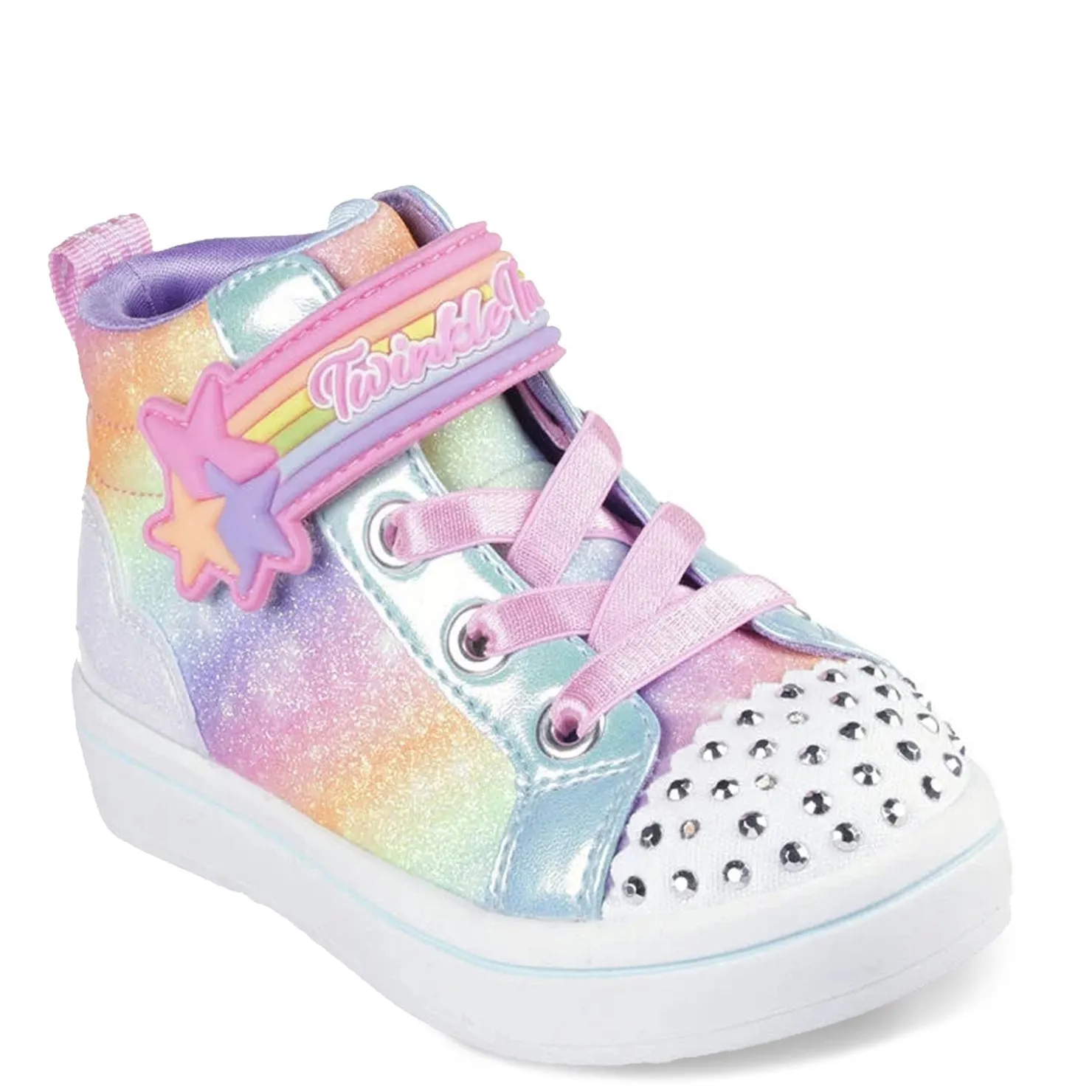 Toddler (3.5-10)*Skechers Girl's , Twinkle Toes: Twi-Lites 2.0 Sneaker -Toddler Multi