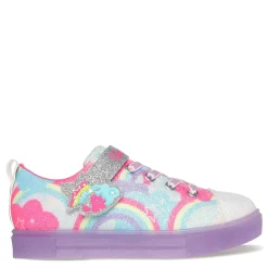 Little Kid (10.5-3)*Skechers Girl's , Twinkle Toes: Twinkle Sparks Ice 2.0 - Shimmering - Little Kid Multi Rainbow