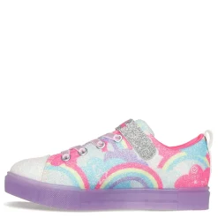 Sneakers & Athletic*Skechers Girl's , Twinkle Toes: Twinkle Sparks Ice 2.0 - Shimmering - Little Kid Multi Rainbow