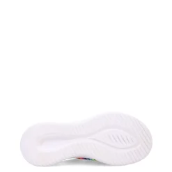 Slip On Shoes*Skechers Girl's , Ultra Flex 3.0 - Rainbow Speed Sneaker – Little Kid Black Multi